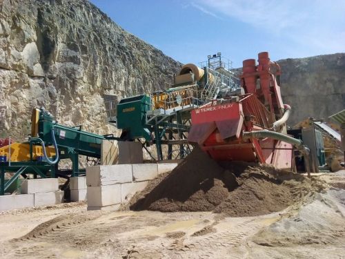 Click Here To Enlarge This Photo Of New Washing Plant Up And Running